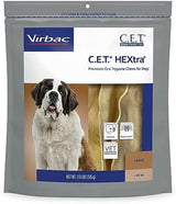 Virbac C.E.T. HEXtra Premium Dental Dog Chews XLarge 51 & Up lb 30 Count