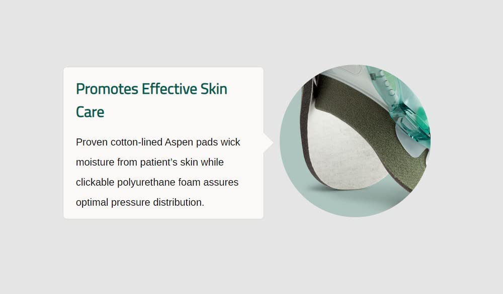 Aspen Vista Cervical Collar Replacement Pads, Moisture-Wicking & Optimal Pressure Distribution, 984020