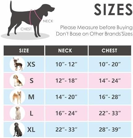 PHOEPET 2019 Upgraded No Pull Dog Harness, Reflective Adjustable Vest, with a Training Handle + 2 Metal Leash Hooks+ 3 Snap Buckles +4 Slide Buckles(M, Black)
