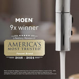 Moen Bath Safety Furniture Wood Home Care Teak Wood Aluminum Folding Shower Seat, Wall Mounted Shower Bench, DN7110