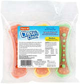 Hartz Chew 'n Clean Dental Duo Dog Treat & Chew Toy, Color Varies, Medium, 3 Pack