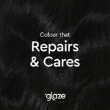 Glaze Super Gloss Color Conditioning Gloss – Lustrous Ebony for Natural Black Hair – Rinse Out Semi-Permanent Hair Gloss that Enhances Color and Boosts Shine & Hydration