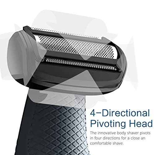 3-Pack BG5025 Replacement Heads For Philips Norelco Bodygroom 7000 Trimmer Foil, BG2000/40 Blades