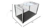 Tomahawk Model 306NC2 Two Door Transfer Cage