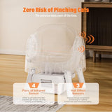 Autoscooper 11 Open-Top Self Cleaning Cat Litter Box, Automatic Cat Litter Box for Multiple Cats with Trash Bags and Litter Mat Included, White