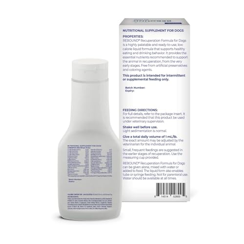 Virbac Rebound Recuperation Formula for Dogs - Promotes the restoration of healthy digestion, hydration, and nutrition