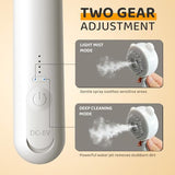 Cat Steam Brush, Self Cleaning Pet Spray Hair Removal Comb with Release Button, 3 In 1 Cat Brush for Indoor Cats, Waterproof Pet Grooming Brushes for Long Short Haired Dogs Cats
