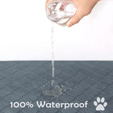 fuguitex Waterproof Dog Blanket Bed Cover Dog Crystal Velvet Moroccan Fuzzy Cozy Plush Pet Blanket Throw Blanket for Couch Sofa