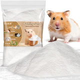 Sukh 47OZ Hamster Sand Bath - Fine Desert Sand Hamster Bedding Reptile Silica Sand Gerbil Hideout for Hamster Chinchillas Gerbil Syrian Mice Small Animals Small Pets