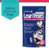 Nutrisential Lean Treats for Dogs - Soft Dog Treats for Small & Medium Dogs - Nutritional Low Fat Bite Size K9 Treats - Chicken Flavor - 12 Pack - 4oz