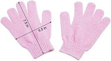 10 Pairs Exfoliating Gloves,Made of 100% Nylon,10 Colors Double Sided Exfoliating Gloves for Beauty Spa Massage Skin Shower Body Scrubber Bathing Accessories.