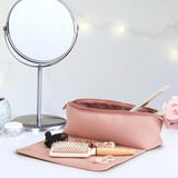 Hair Tools Travel Bag and Heat Resistant Mat for Flat Irons, Straighteners, Curling Iron, and Haircare Accessories, 2-in-1 design, with Interior Pockets, Portable Organizer