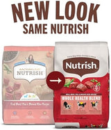 Nutrish Real Beef, Pea & Brown Rice Recipe Whole Health Blend Dry Dog Food, 14 lb. Bag, Packaging May Vary (Rachael Ray)