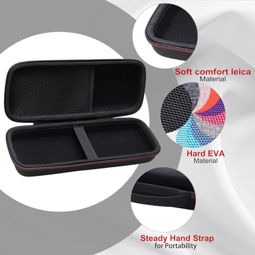 LTGEM Stethoscope Case for 3M Littmann Cardiology III,II,IV,3M Littmann Master Cardiology/MDF MDOne Stainless Steel Stethoscope Nurse Accessories and Medical Equipment (Deep Pink Infrared+Pink Inner)