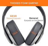 GVOEARS Replacement Ear Pads for Beats Studio 3, Ear Cushions for Beats Studio 2&Studio 3 Wired & Wireless Not Fit Beats Solo On-Ear Headphone with Stronger 3M Adhesive Tape Thicker Memory Foam(Grey)