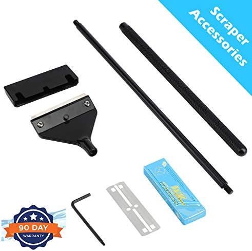 Algae Scraper for Glass Aquariums, Fish Tank Cleaner, Aquarium Algae Scrapers with 10 Stainless Steel Blades.