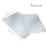 PeSandy Rabbit Cooling Pad, 2PCS Hamster Cooling Pad Pet Cooling Mat for Rabbit Bunny Hamster Guinea Pig & Other Small Pets Stay Cool This Summer - Bite Resistance Pet Cool Plate Ice Bed