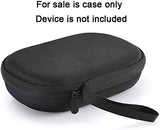 Hard Case for Bose QuietComfort 35 (Series II), QC35, QC25, QC15 Wireless Headphones Accessories. Travel Carrying Storage Bag - Black(Black Lining)
