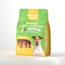 Load image into Gallery viewer, MON2SUN Dog Treats, Triple Flavor 5 Inch Chicken Liver Duck and Chicken Wrapped Rawhide Snacks for Small and Medium Dogs, 21.16 Oz (30 Count-Pack of 1)
