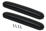 Heavy Duty DESK Length (10-1/4") Wheelchair Arm Pads, BLACK (Pair), Universal: Fits Most Medline, Drive, Invacare, E&J, Guardian, Lumex, Tuffcare, ALCO & Other Desk Arm Manual Wheelchairs