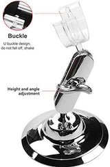 Microscope, USB Microscope Industrial Accessories, Portable Magnification, Builtin 8 LED Lights, for Phone Repair Jewelry Appraisal