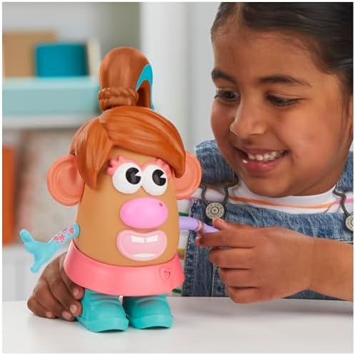 Potato Head Express Yourspud Playset with 1 Potato Body and 32 Accessories, Creative Toddler and Preschool Toys for Boys and Girls 2 Years and Up