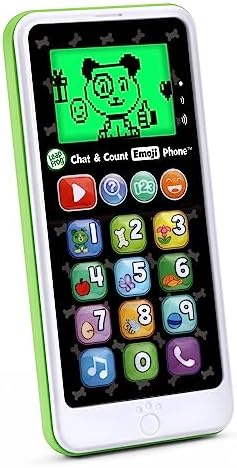 LeapFrog Chat and Count Emoji Phone, Green