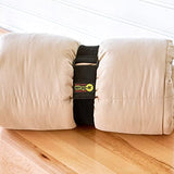 Super-Stretch Wrap-It Storage Straps, 24" (4 Pack) - Elastic Hook and Loop Cinch Straps - Garden Hose Strap, Pool Hose Organizer, Cables Straps, Extension Cord Wrap, Garage and RV Storage Accessories
