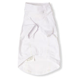 PlayaPup Dog Sun Shirt, USA Made (UPF 50+), True White, X-Small