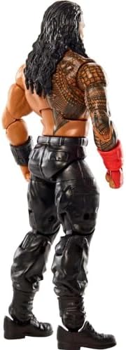 Mattel WWE Elite Collection Top Picks Action Figure & Accessories Set, Roman Reigns 6-inch Collectible with Articulation & Interchangeable Parts