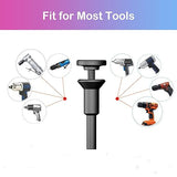 Cut-Off Wheel Mounting Mandrel Holder 3/8" & 1/4" Arbor Hole with 1/4" Shaft Stem for Die Grinder Accessories Drill Rotary Tool(3 Pack)