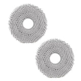 roborock 4 Pack Microfiber Mop Cloths for Q Revo, Qrevo MaxV, Qrevo S, Qrevo Pro, Qrevo Slim Robot Vacuum Cleaner, Mop Pad Replacement Accessories