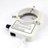Microscope Accessories Kit Microscope LED Ring Light Illuminator Lamp for Miniscope Ring Light 5W AC 110V-220V, 0-100% Adjustable Lamp Microscope Slides