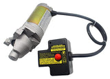Fullas Electric Starter Motor 17 Teeth JQ170 Compatible with Cub Cadet Troy Bilt Snowblower Snow Thrower Replacement Part 951-10645, 951-10645A, 751-10645, 751-10645A