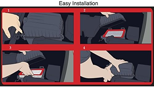 EPAuto GP075 (CA10755) Replacement Panel Engine Air Filter