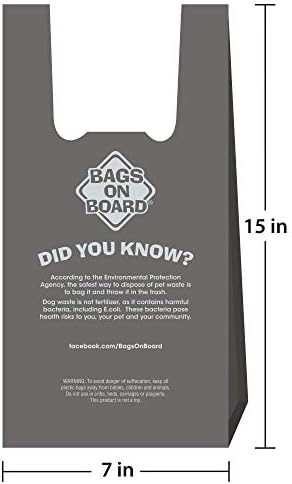 Dog Poop Bags - Extra Thick Waste Pickup Bags with Easy Tie Handles - Easy Dispensing Drawer Pack - 200 Count