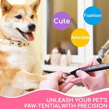 15 Colors Dog Nail Polish Pens Quick Dry, Pet Nail Polish Set for Dogs DIY Dogs Puppy Nails, Dog Safe Nail Polish Non Toxic, Odorless, Easy to Apply