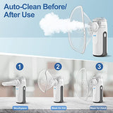Portable Nebulizer - Mini Nebulizer Machine,Handheld Nebulizer for Breathing Problems,Nebulizer for Travel and Household Use with 1 Set Accessories