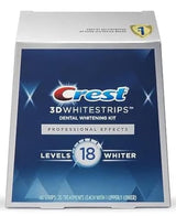 Crest 3D No Slip Whitestrips Professional Effects Teeth Whitening Kit 20 ea