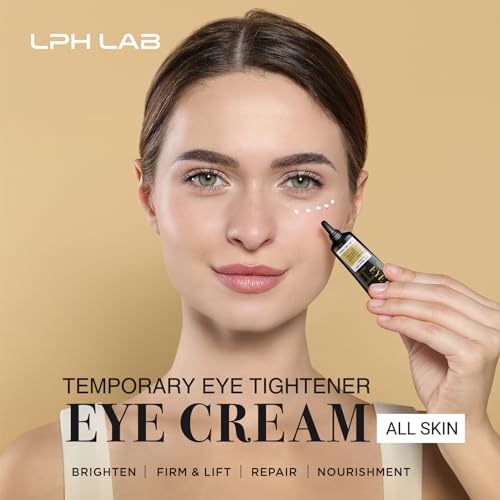 Temporary Eye Tightener Eye Cream for Under-Eye Bags, Dark Circles & Puffiness, Anti Aging Fine Lines, Firm That Delicate Skin Under Your Eyes, 30Ml