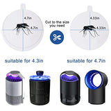32 Pcs Indoor Mosquito Trap Refill Glue Boards for Mosquito Zapper, Fly Insect Trap Refills Glue Pads for Mosquitoes Lamp, Fit for 4.33" & 4.7" Mosquito Killer, Non-Toxic and Odorless
