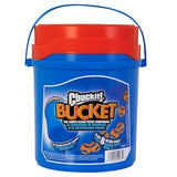 Chuckit! Ultra Ball Dog Toy with Chuckit! Cleaning Bucket, Bouncy Fetch Pet Toys For Dogs 20-60 lbs, Interactive Dog Toys, Durable Rubber, Size Medium, 2.5-inch Diameter, 8-Pack of Balls