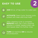Affresh Ice Machine Cleaner, Helps Remove Hard Water and Mineral Buildup for Great-Tasting Ice
