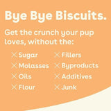 Pupford Cheese Crunchies, Premium Single-Ingredient Treat for Dogs & Puppies (Gouda, 4.25 oz)