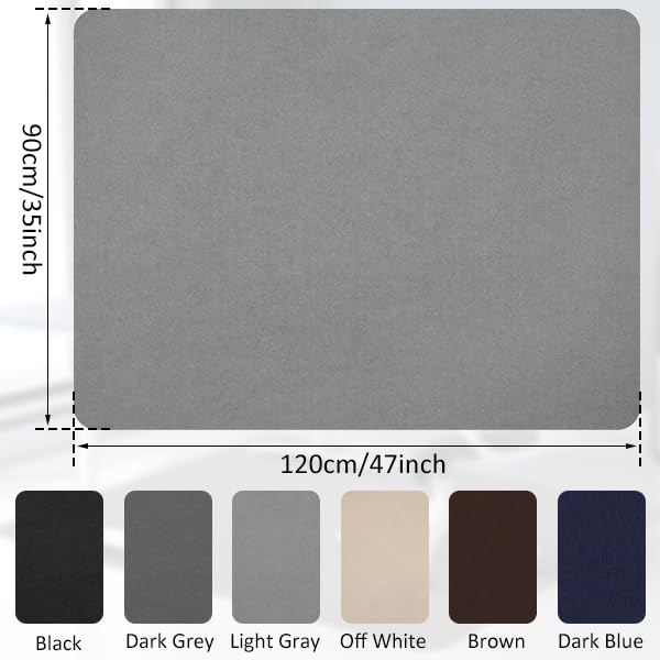Office Chair Mat for Hardwood Floor&Tile,55"x35" Anti-Slip Desk Chair Mat,Low-Pile Mat,Multi-Purpose Hardwood Floor Protector for Office,Home (Black, 35 * 47IN)