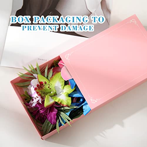 HAIMEIKANG Hair Clip, 3 Pieces Hawaiian Flower Hair Pins - Artificial Tropical Flower Hair Accessories for Women in Blue, Pink, Purple
