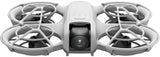 DJI Neo Drone 4K UHD Mini Quadcopter for Adults, 135g Self Flying Drone that Follows You, Palm Takeoff, AI Subject Tracking, QuickShots, (Controller-Free) Bundle with Deco Gear Accessories