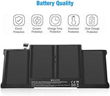 A1466 Replacement Battery for MacBook Air 13 inch 2017, Early 2015 Early 2014, Mid 2013 Mid 2012 Mid 2011, Late 2010 7200mAh 7.6V Fits A1369 A1405 A1496 A1377