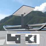Starlink Mini Mount, RV Ladder Mount for Starlink Mini, Aluminum Alloy Starlink Kit with Installation Range 0.8-1.97” Pipe Adapter for RV/Ladder/Pole/Rack/Roof Starlink Mini Accessories