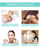 Auban 100PCS Disposable Shower Caps Individual Packing, Plastic Clear Hair Cap Large Thick Waterproof Bath Caps for Women, Hotel Travel Essentials Accessories Deep Conditioning(19.3")